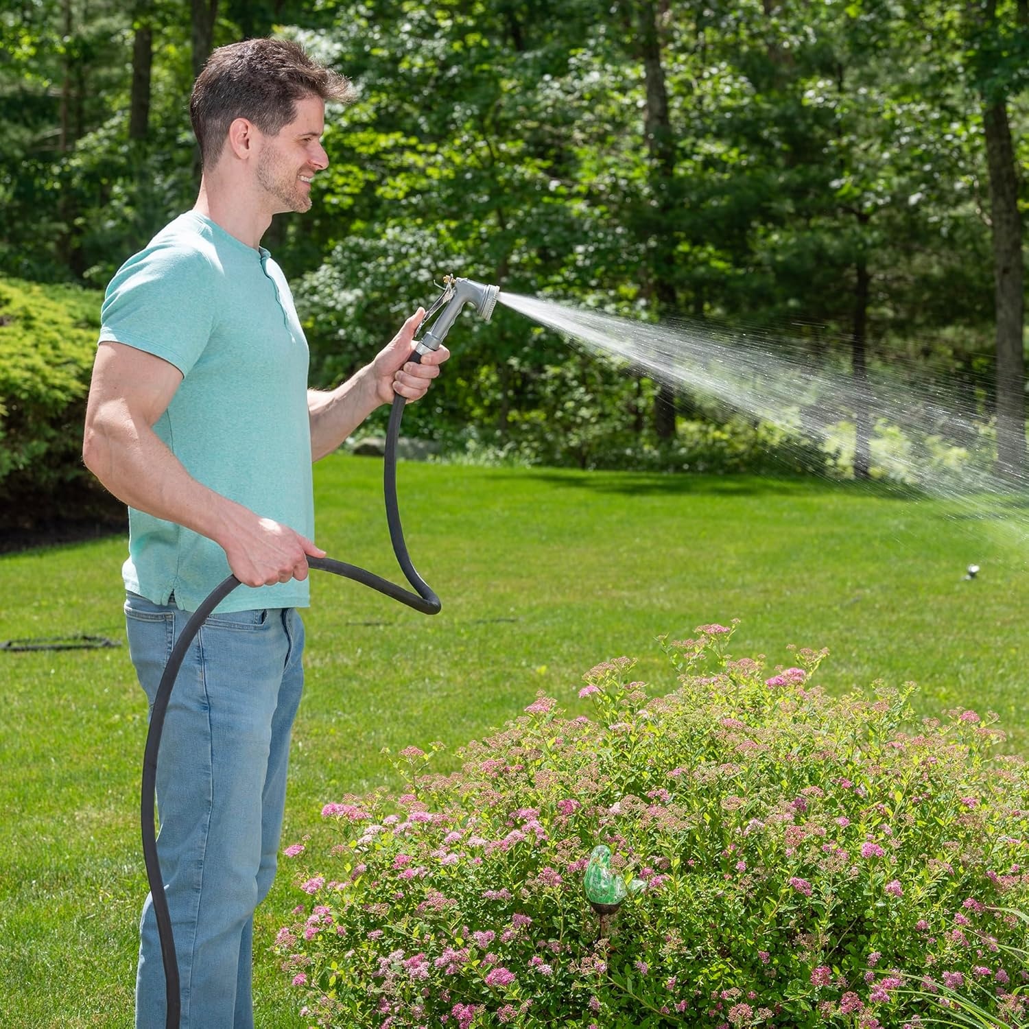 image:image58 x 50ft zeroG Lightweight Garden Hose Kink Free Garden Hose Teknor Apex Water HosezeroG