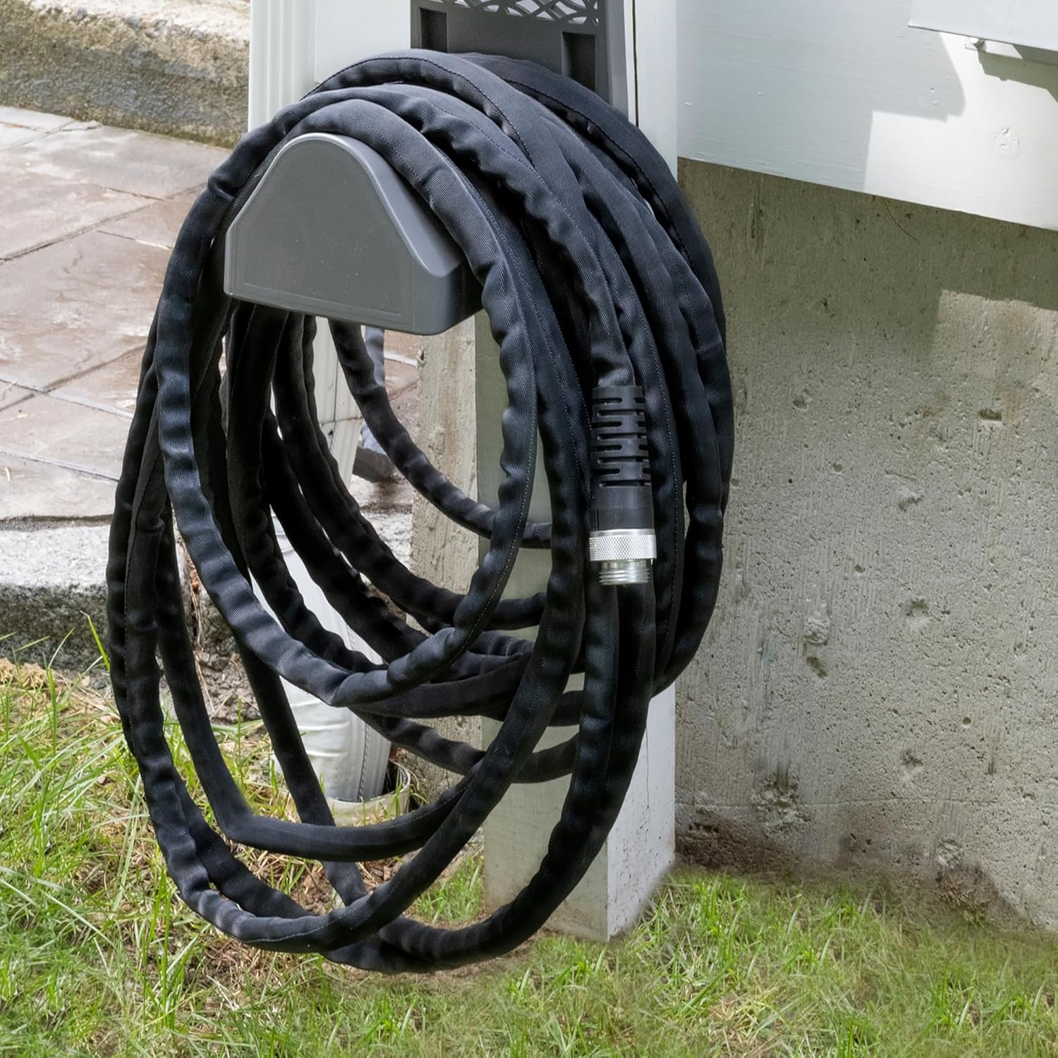 image:imageKink Control Flex Advanced Hybrid Hose 50 Ft Outdoor Hose 40 Lighter Ultra Flexible Easy to Maneuver Neverkink Technology Durable ConstructionFabric Jacket