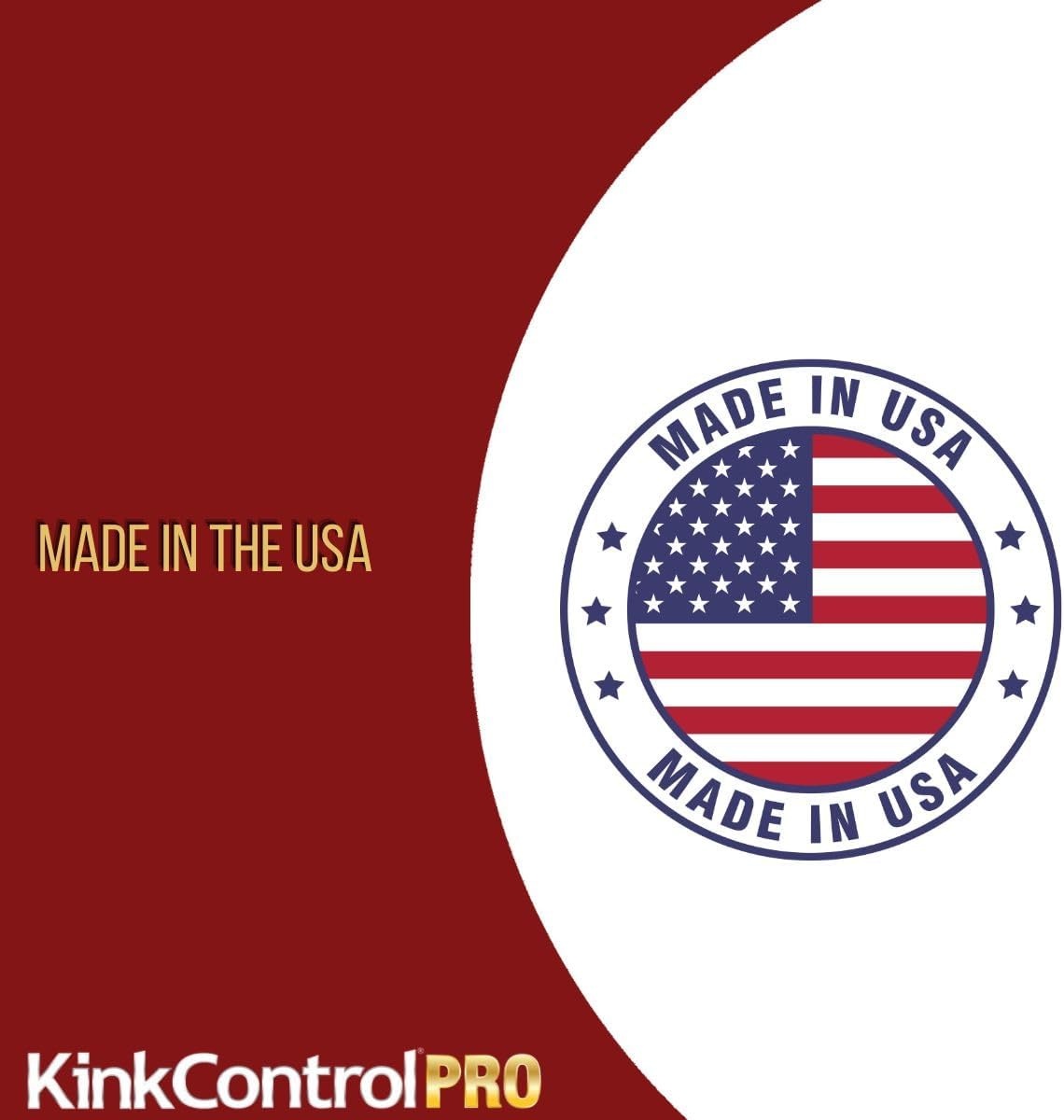image:imageKink Control Pro Garden Hose Water Hosewith Superior UV Resistance Ergonomic Grip High Burst Strength Triple Frame Technology for Kink Resistance 25 FtPro