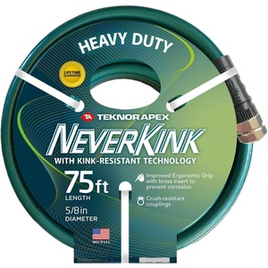 Teknor Apex Neverkink 8844-75 PRO Garden Hose, 5/8-in x 75-feet(Rubber)